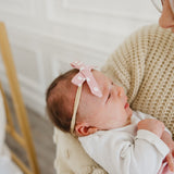 Ribbon Baby Bow - Lucy