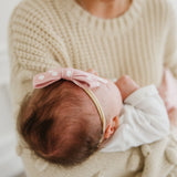 Ribbon Baby Bow - Lucy