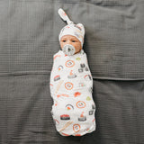 Knit Swaddle Blanket - Baja
