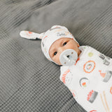 Knit Swaddle Blanket - Baja