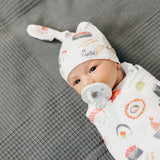 Knit Swaddle Blanket - Baja