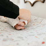 Premium Knit Diaper Changing Pad Cover - Trout