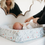 Premium Knit Diaper Changing Pad Cover - Trout