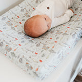 Premium Knit Diaper Changing Pad Cover - Trout