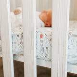 Premium Knit Fitted Crib Sheet - Trout