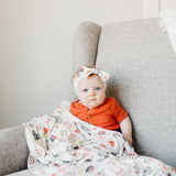 Knit Swaddle Blanket - Baja
