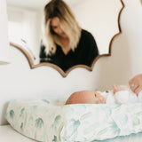 Premium Knit Diaper Changing Pad Cover - Desert