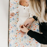 Premium Knit Diaper Changing Pad Cover - Nautical