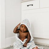 Premium Baby Knit Hooded Towel - Trout