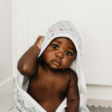 Premium Baby Knit Hooded Towel - Trout