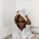 Premium Baby Knit Hooded Towel - Trout