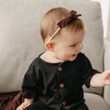 Ribbon Baby Bow - Moose