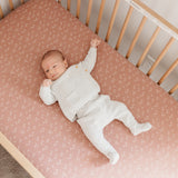 Premium Knit Fitted Crib Sheet - Rocky