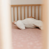 Premium Knit Fitted Crib Sheet - Rocky