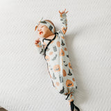 Newborn Knotted Gown - Trick