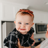 Ribbon Baby Bow - Blaze