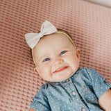 Bowtie Baby Bow - Oat