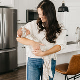 Knit Swaddle Blanket - Oak