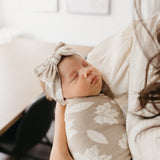 Knit Swaddle Blanket - Oak