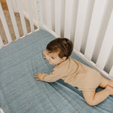 Premium Knit Fitted Crib Sheet - Starlight