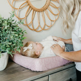 Premium Knit Diaper Changing Pad Cover - Maeve