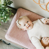 Premium Knit Diaper Changing Pad Cover - Maeve