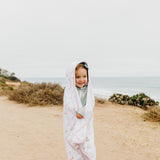 Premium Baby Knit Hooded Towel - Coral