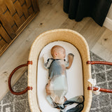 Newborn Knotted Gown - Picasso