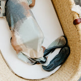 Newborn Knotted Gown - Picasso