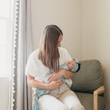 Newborn Knotted Gown - Peanut