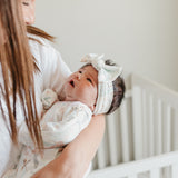 Newborn Knotted Gown - Coral