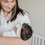 Newborn Knotted Gown - Coral