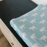 Premium Knit Diaper Changing Pad Cover - Peanut