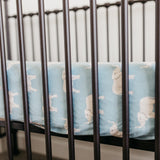 Premium Knit Fitted Crib Sheet - Peanut