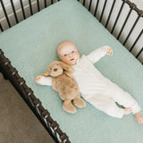 Premium Knit Fitted Crib Sheet - Emerson