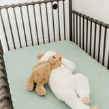 Premium Knit Fitted Crib Sheet - Emerson