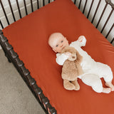 Premium Knit Fitted Crib Sheet - Moab