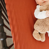 Premium Knit Fitted Crib Sheet - Moab