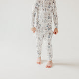 2pc Long Sleeve Pajama Set - Eclipse