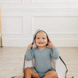 Premium Baby Knit Hooded Towel - Eden