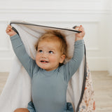 Premium Baby Knit Hooded Towel - Eden