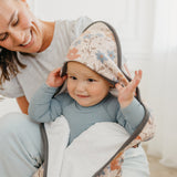 Premium Baby Knit Hooded Towel - Eden
