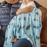 Knit Swaddle Blanket - Leo