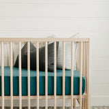 Premium Knit Fitted Crib Sheet - Jaspar