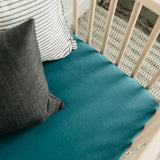 Premium Knit Fitted Crib Sheet - Jaspar