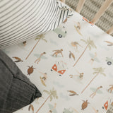 Premium Knit Fitted Crib Sheet - Maui