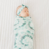 Knit Headband Bow - Bahama