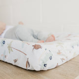 Premium Knit Diaper Changing Pad Cover - Maui
