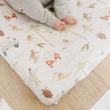 Premium Knit Diaper Changing Pad Cover - Maui