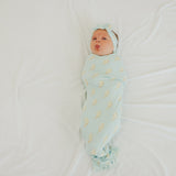 Knit Headband Bow - Bolt